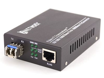 Gigabit Ethernet Fiber Media Converter Utp To Base Zx Lc