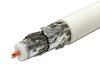 Picture of RG-6/UQ Quad Shielded Coaxial Cable - Riser (CMR), White - 1000 FT