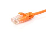 Picture of CAT5e Patch Cable - 5 FT, Orange, Booted