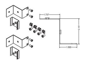 Picture of Power Strip Mounting Bracket