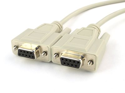 Picture of 10 FT Null Modem Cable - DB9 F/F