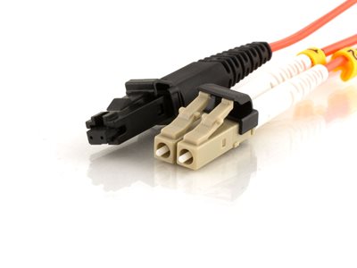 Picture of 10m Multimode Duplex Fiber Optic Patch Cable (62.5/125) - Mini LC to MTRJ