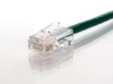 Picture of CAT5e Patch Cable - 10 FT, Green, Assembled