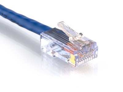 Picture of Cat 6 Ethernet Patch Cable - 5 FT, Blue, Assembled