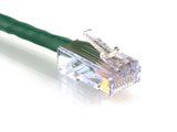 Picture of Cat 6 Ethernet Patch Cable - 1 FT, Green, Assembled