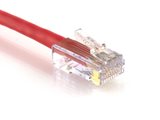 Picture of Cat 6 Ethernet Patch Cable - 1 FT, Red, Assembled