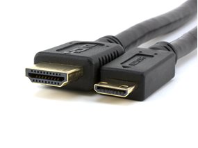 Picture of 2 Meter (6.56 FT) High Speed HDMI to Mini HDMI C Cable with Ethernet