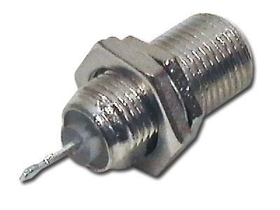 Picture of F-Type Connector - Jack Panel Receptacle - Female - 10 Pack