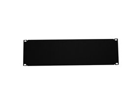 Picture of 19" Blank Filler Panel, 3U, 5.25"H, Black