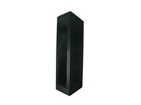 Picture of 6Ft Floor Enclosure, Acrylic Door,  23"W X 23"D, 42U, Black