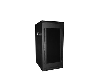 Picture of 4Ft Floor Enclosure, Acrylic Door,  23"W X 31"D, 28U, Black