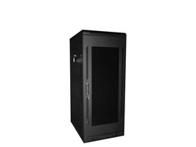 Picture of 5Ft Floor Enclosure, Acrylic Door,  23"W X 31"D, 34U, Black