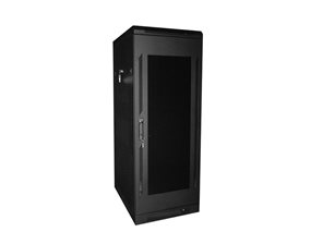 Picture of 6Ft Floor Enclosure, Acrylic Door,  23"W X 31"D, 42U, Black