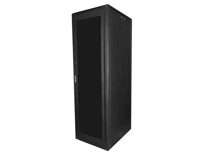 Picture of 7Ft Floor Enclosure, Acrylic Door,  27"W X 34"D, 45U, Black