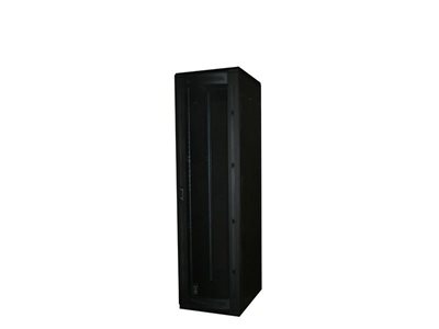 Picture of 5Ft Floor Enclosure, Vented Mesh Door,  23"W X 23"D, 34U, Black, Knockdown