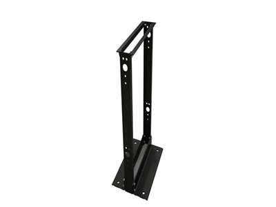 Picture of 7Ft 2-Post 19" Open Frame Aluminum Floor Rack, 45U, Black