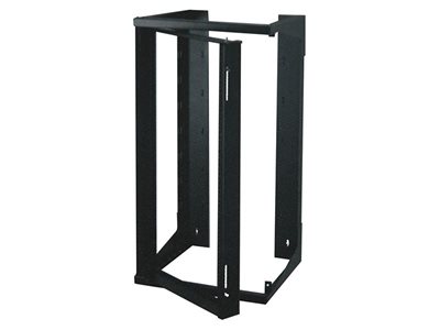 Picture of 4Ft Swing-Out Open Frame Wall Rack, 18"D, 25U Black