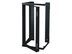 Picture of 4Ft Swing-Out Open Frame Wall Rack, 18"D, 25U Black - 0 of 2