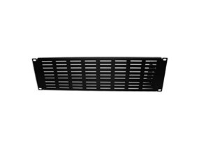 Picture of 19" Vented Filler Panel, 3U, 5.25"H, Black