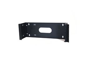 Picture of 19" Hinged Wall Mount Bracket, 6"D, 4U, Black