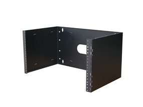 Picture of 19" Hinged Wall Mount Bracket, 12"D, 6U, Black