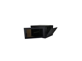 Picture of Wall Enclosure, Front/Side Access, 13"H X 21"W X 20"D, 5U, Black