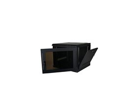 Picture of Wall Enclosure, Front/Side Access, 16"H X 21"W X 20"D, 7U, Black