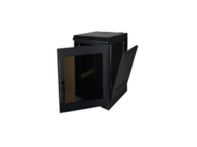 Picture of Wall Enclosure, Front/Side Access, 28"H X 21"W X 20"D, 14U, Black