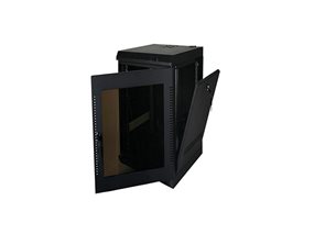 Picture of Wall Enclosure, Front/Side Access, 32"H X 21"W X 20"D, 16U, Black