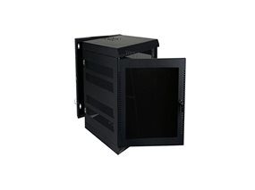 Picture of Wall Enclosure, Front/Rear Access, 31"H X 21"W X 24"D, 16U, Black