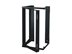 Picture of 3Ft Swing-Out Open Frame Wall Rack, 18"D, 20U Black - 1 of 2