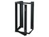 Picture of 4Ft Swing-Out Open Frame Wall Rack, 18"D, 25U Black - 1 of 2