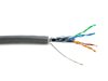 Picture of Mini Cat 6A Bulk Cable - Stranded, Gray, Riser (CMR), Shielded (F/UTP) - 1000 FT