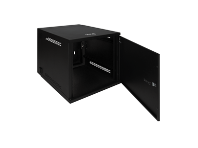 Picture of Wall Mount Enclosure Cabinet With Door - 12 Rms (Rack Mount Spaces), Measures 22” W X 24” H X 26” D