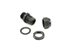 Picture of 12mm Black Nylon Cable Gland for 3 - 6.5mm Cable - 5 Pack - 0 of 1