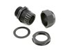 Picture of 3/4 Inch Black Nylon Cable Gland for 13 - 18mm Cable - 3 Pack