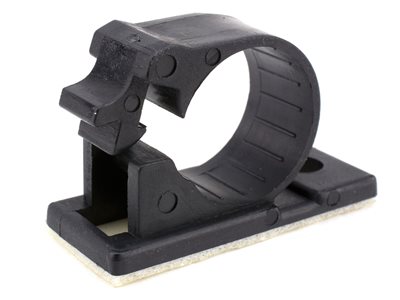 Picture of 7.5 mm Self-Adhesive Cable Clamp - 100 Pack