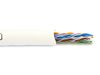 Picture of Solid Cat 6e Network Cable Pull Box - White, 600 MHz, Plenum (CMP), Spline - 1000 FT