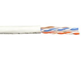 Picture of Solid Cat 6 Network Cable Pull Box - White, Plenum (CMP), No Spline - 1000 FT