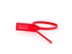 Picture of 13 Inch Heavy-Duty Red Pull Tight Plastic Seal - 100 Pack - 2 of 5