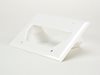 Picture of 3-Gang Recessed Low Voltage Cable Plate - White