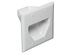 Picture of 2-Gang Recessed Low Voltage Cable Plate - White - 0 of 1