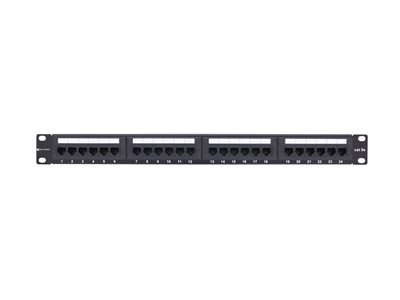 Picture of 24 Port CAT5e Rack Mount Patch Panel - 1U