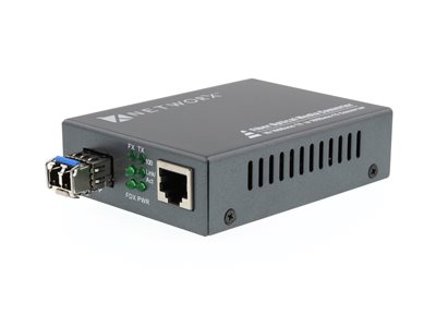 Fiber Media Converter - 100Base-FX, LC Multimode, 2km, 1310nm