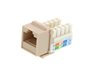 Picture of Cat 6 SpeedTerm Keystone Jack 90 Degree 110 UTP - Ivory