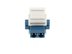 Picture of Fiber Optic Keystone Coupler - LC to LC Singlemode Duplex - White - 3 of 8