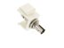 Picture of Fiber Optic Keystone Coupler - ST to ST Simplex - White - 2 of 8