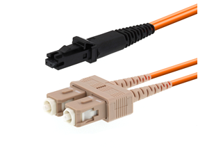 Picture of 3m Multimode Duplex Fiber Optic Patch Cable (62.5/125) - MTRJ to SC