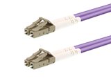 Picture of 4m Multimode Duplex OM4 Fiber Optic Patch Cable (50/125) - LC to LC