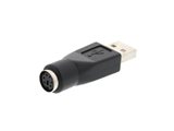 Picture of USB 2.0 Adapter - USB A Male to PS/2 Female